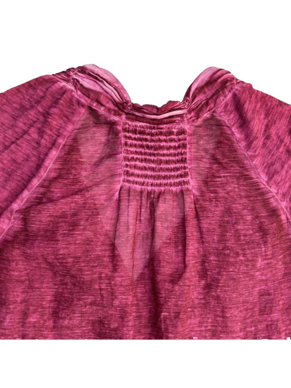 Soft Surroundings Magenta Pink Magnifico Embroidered Top Size XS Boho Floral - Picture 14 of 14